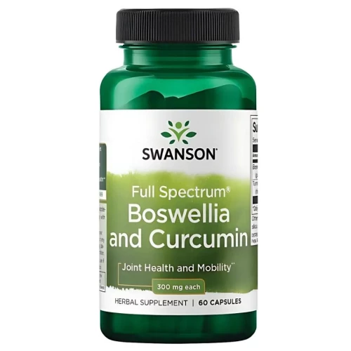 Swanson - Boswellia & Curcumin - 60 kapsułek Swanson - Boswellia & Curcumin - 60 kapsułek